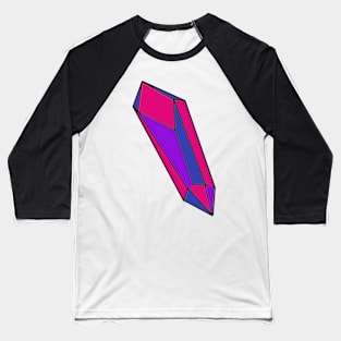 Crystal in Bi Pride Baseball T-Shirt